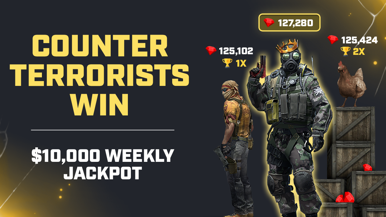10k Weekly Jackpot 🏆 4th week winners!
