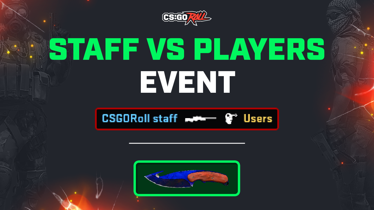In-game event - Play vs our Staff 🏆