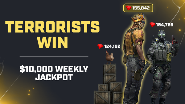 10k Weekly Jackpot 🏆 1st week winners!