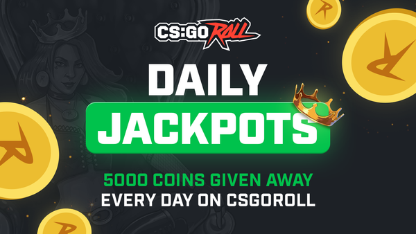 Win A Share Of 5000 Coins Daily On CSGORoll!