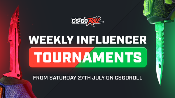Weekly Influencer Tournaments On CSGORoll